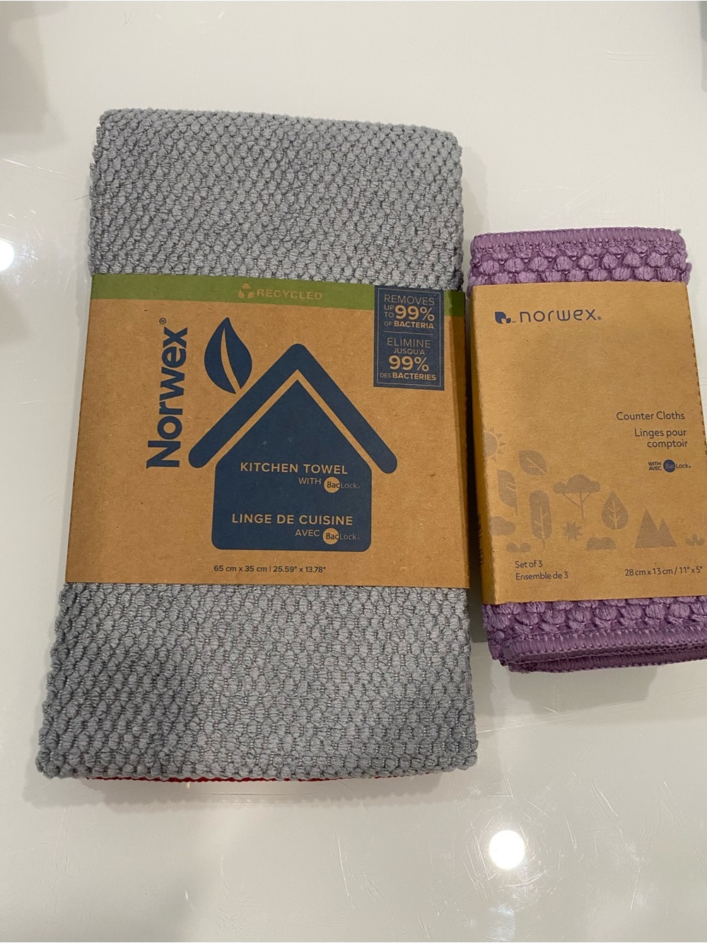 Norwex Kitchen Towel & 3 Counter Cloths